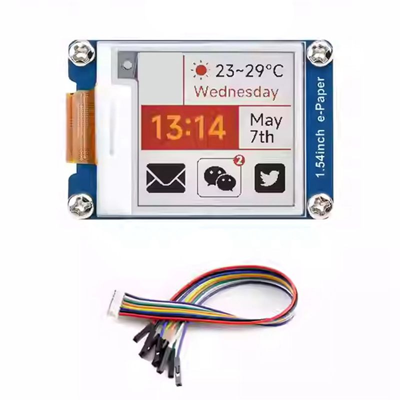 Pi Display - A42T-Voor Raspberry Pi 1.54Inch E-Papier Scherm