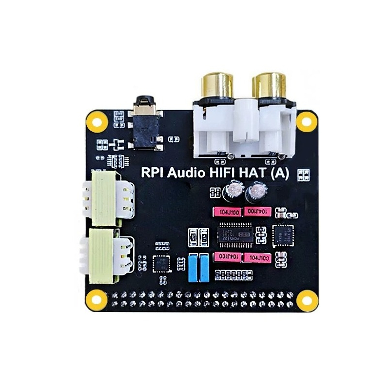 Raspberry Pi 4 - PCM5122 Raspberry Pi 5 I2S HIFI-geluidskaart,