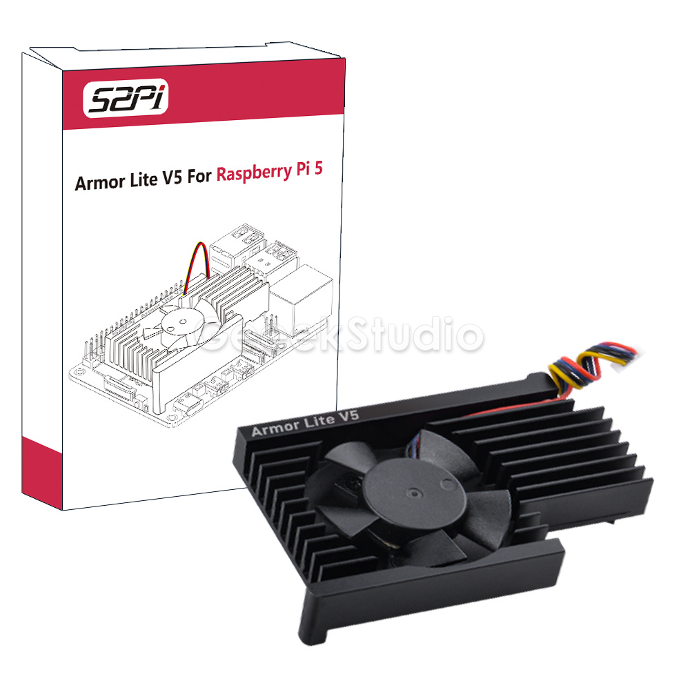 Pi Cooler - Pantser Lite V5 Aluminium Cnc Koellichaam