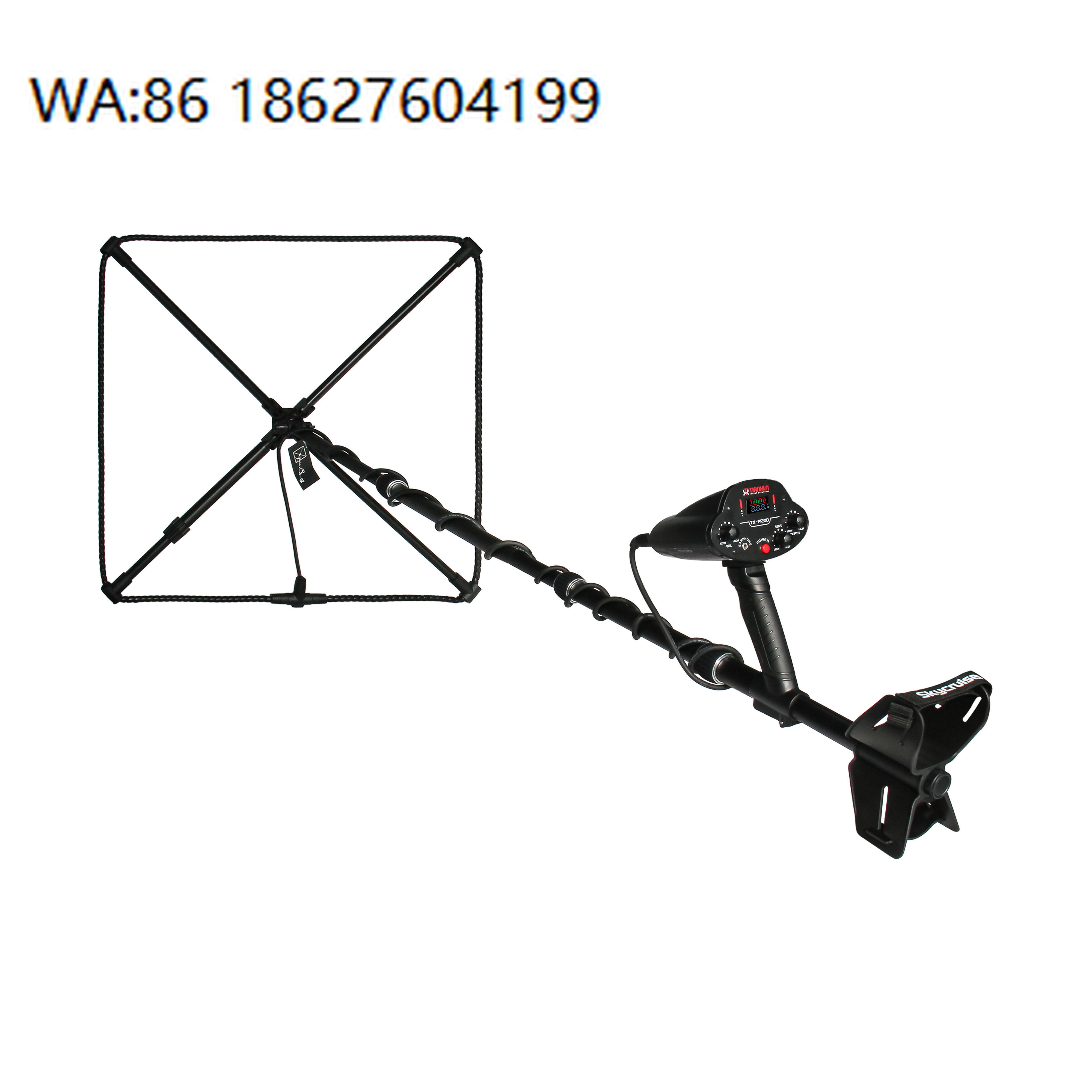 Pi Display - Handheld ondergrondse gouddetector IP68 waterdicht 60cm