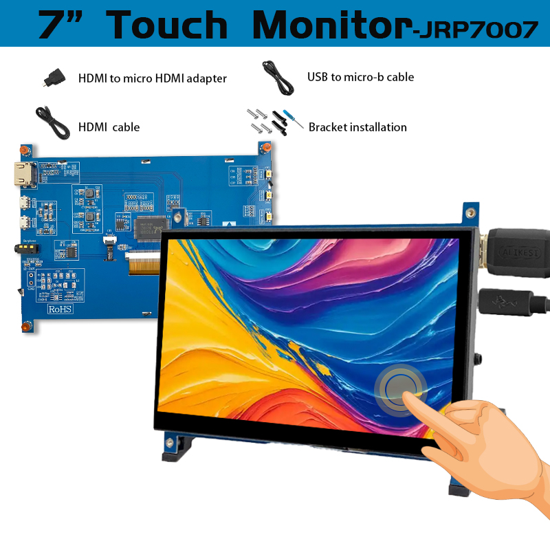 Raspberry Pi 4 - Ips 7Inch Scherm AIDA64 Lcd Display