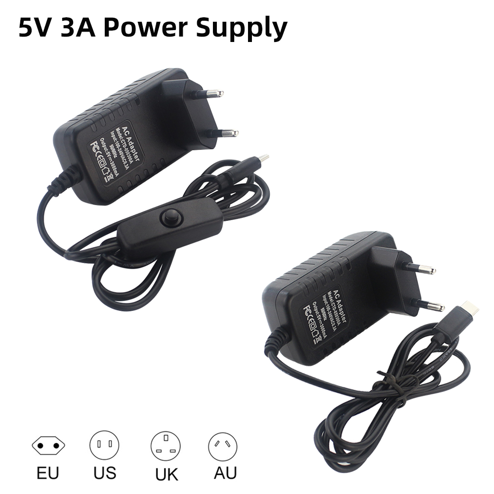 Pi Power Supply - 5 V 3A Raspberry Pi 4
