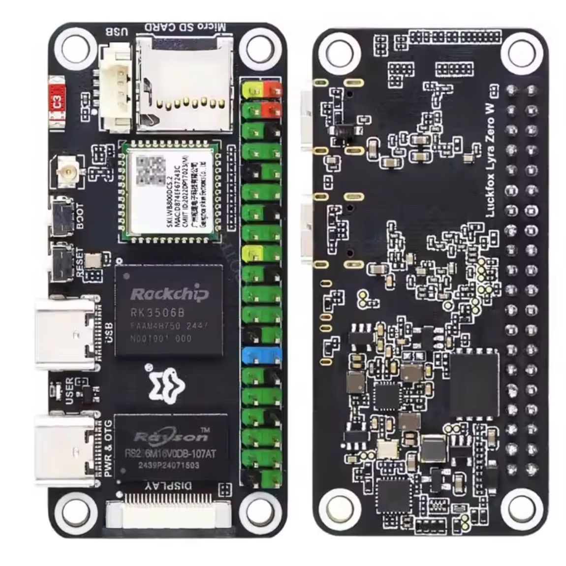 Pi Zero - Luckfox Lyra Zero W RK3506B Rockchip