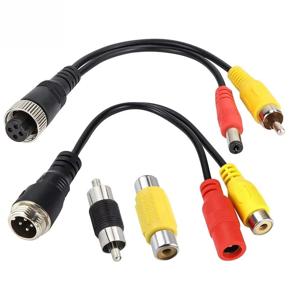 Pi Camera Cable - Ownice 4Pin Luchtvaart Hoofd Mannelijke/Vrouwelijke naar