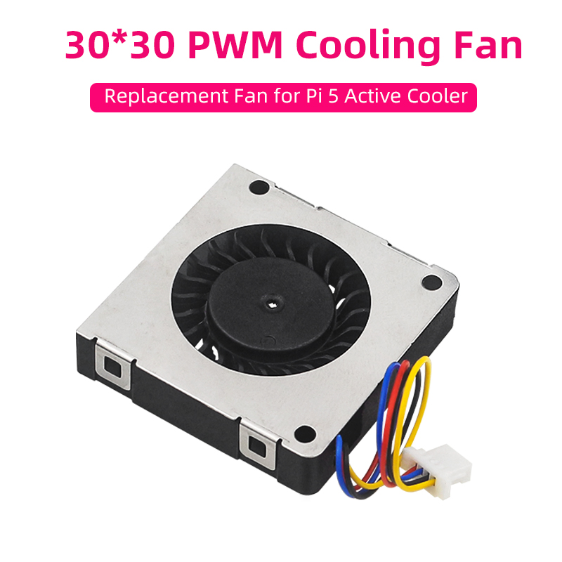 Pi Cooler - Raspberry Pi 5 PWM koelventilator 30x30x7