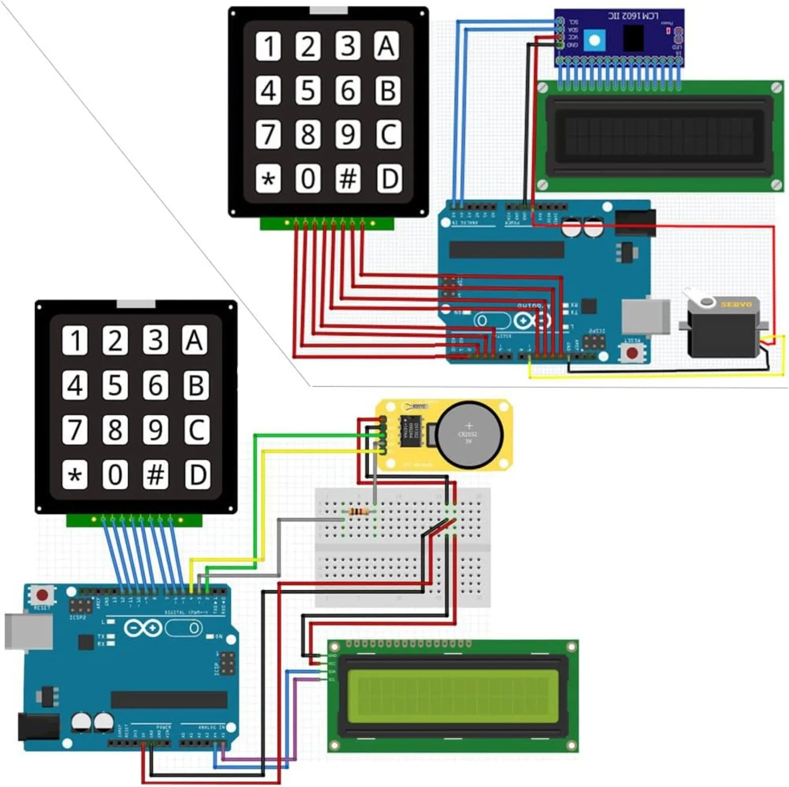 4x4 Matrix Membrane Keypad 16- - Arduino Kit recensie en prijs