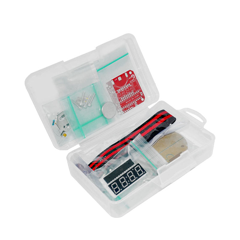 Enkele chip LED-kit Klok DIY B - Arduino Kit recensie en prijs