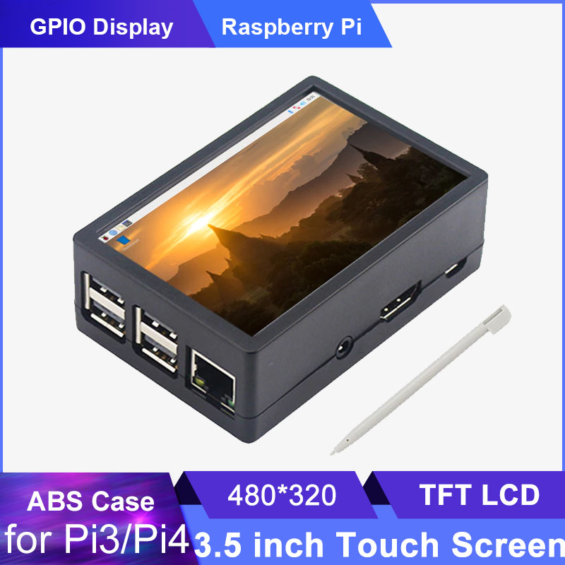 3,5 inch Raspberry Pi 3B/3B +/ - Pi 4 Case recensie en prijs