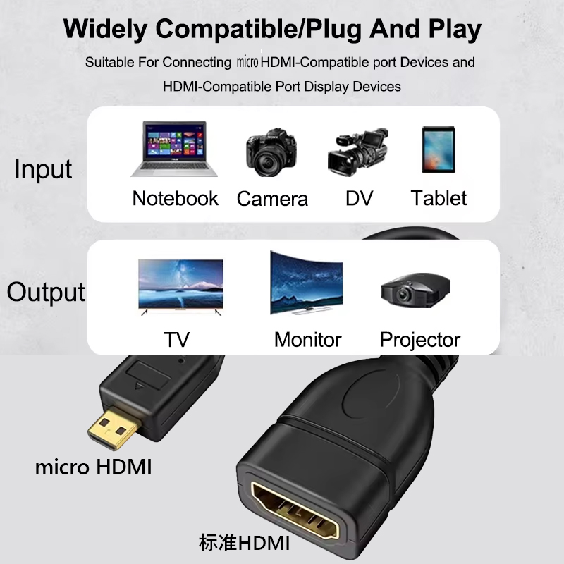 4K 60Hz Micro HDTV naar HDTV d - Pi 4 Case recensie en prijs