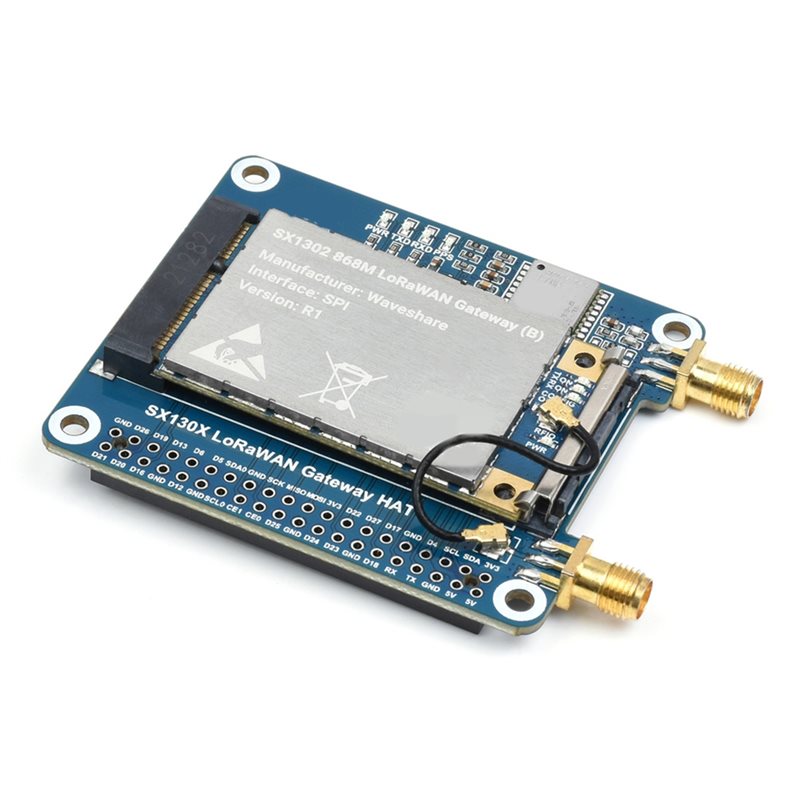 AA60, een I2C SPI LoRaWAN-gate - Raspberry Pi 4 recensie en prijs