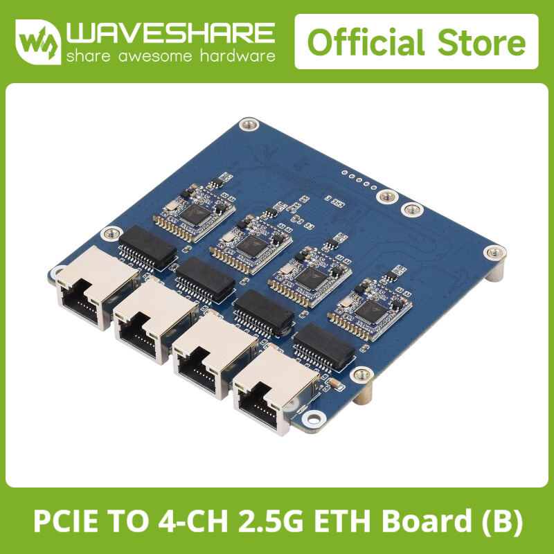 Waveshare PCIe TO 4-kanaals Gi - Raspberry Pi 4 recensie en prijs