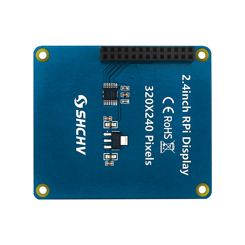 SHCHV 2,4 inch touchscreen voo - Pi 5 Case recensie en prijs