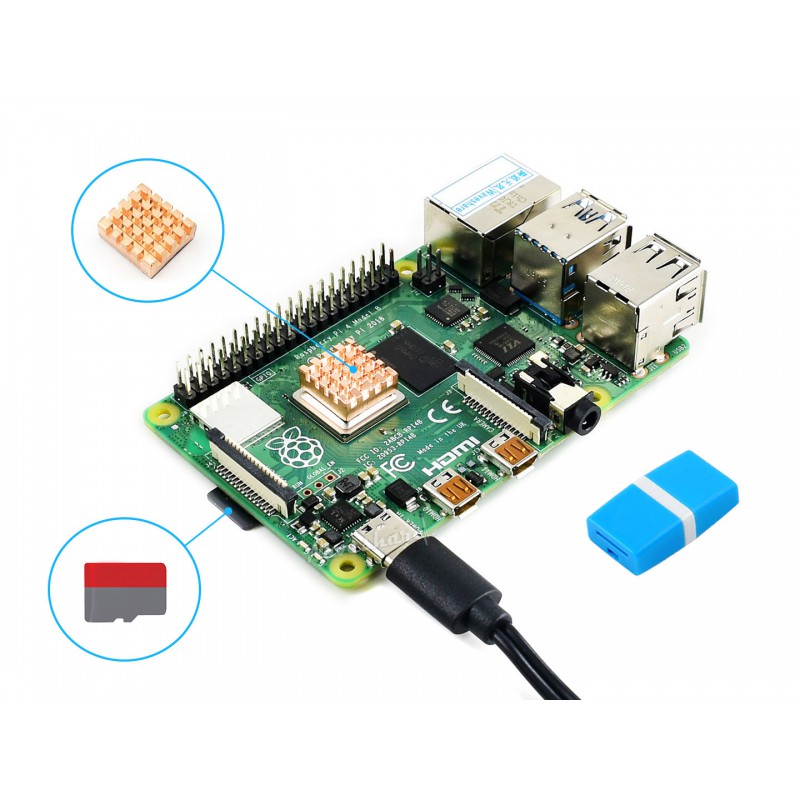 Raspberry Pi 4 Model B Starter - Pi Power Supply recensie en prijs