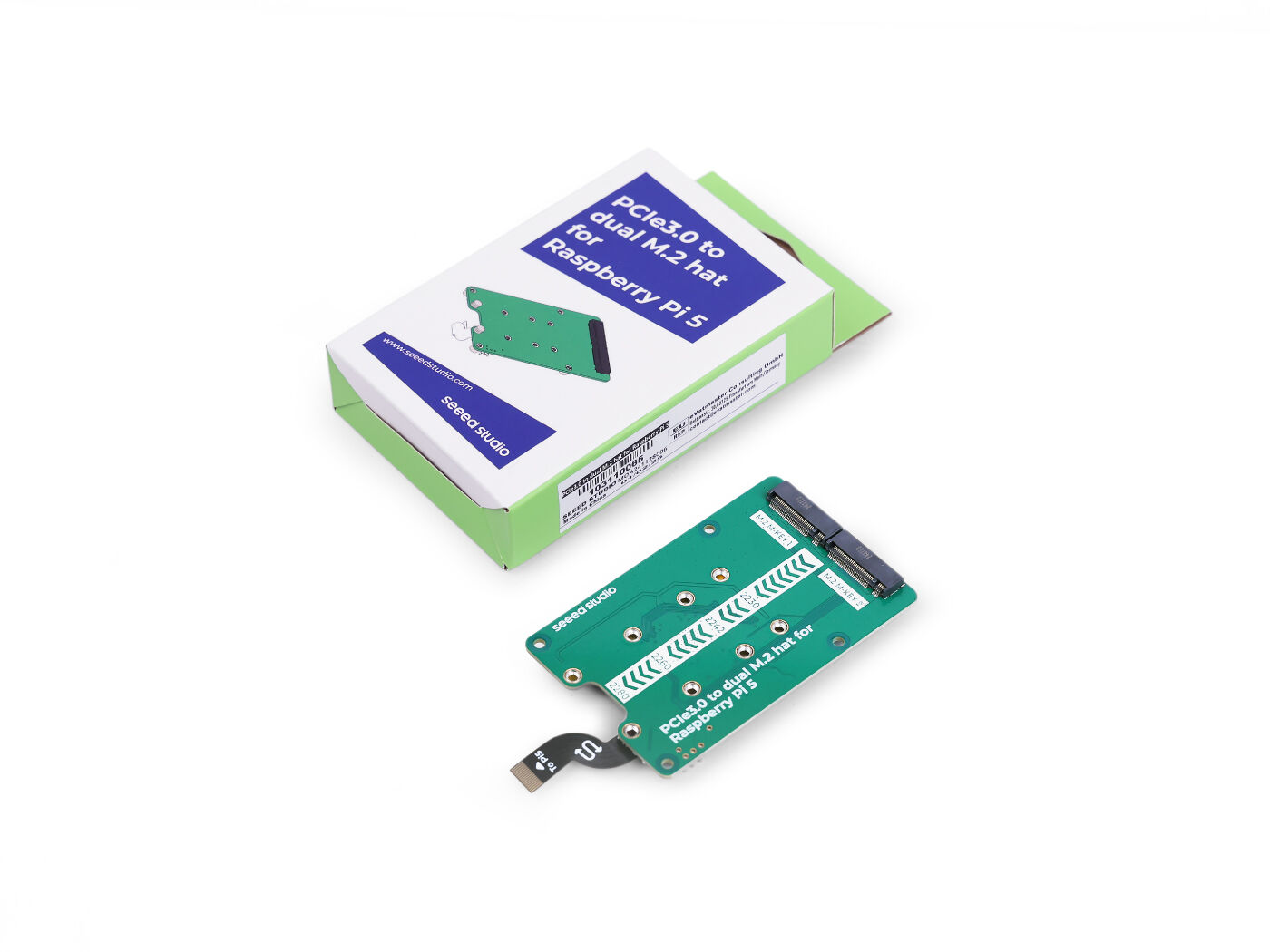 PCIe3.0 Schakelaar naar dubbel - Pi 5 Case recensie en prijs