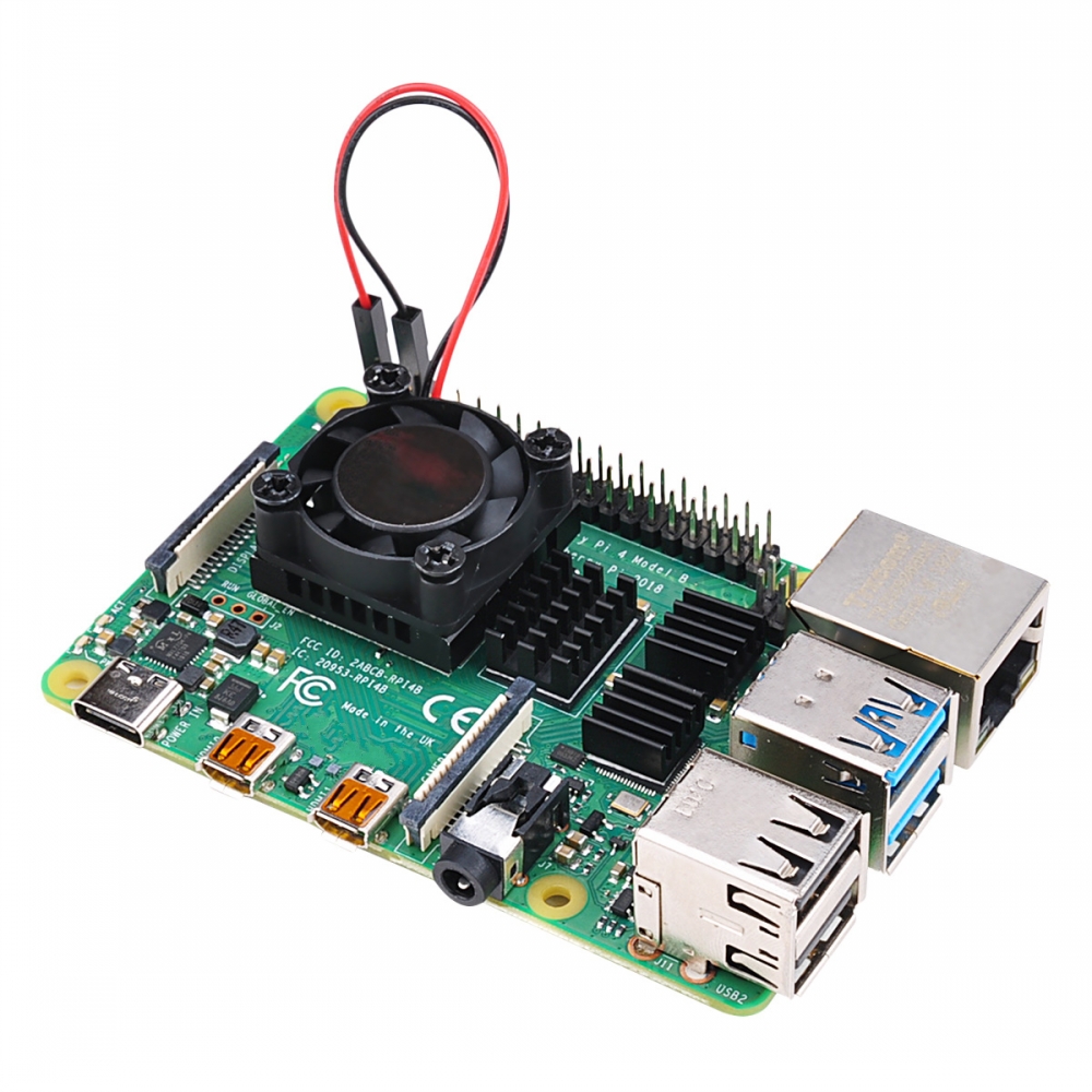 Voor Raspberry Pi 4 Model B He - Pi Cooler recensie en prijs