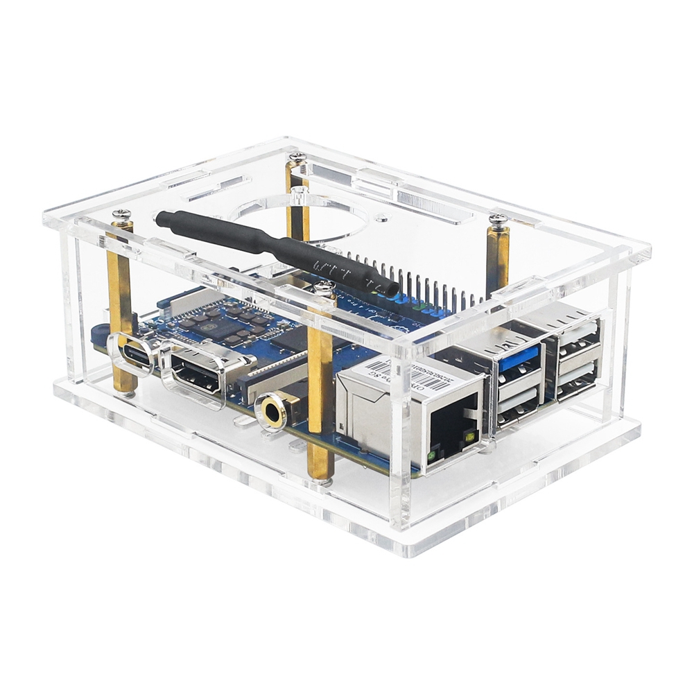 B27B Koelventilator en acryl b - Pi 4 Case recensie en prijs