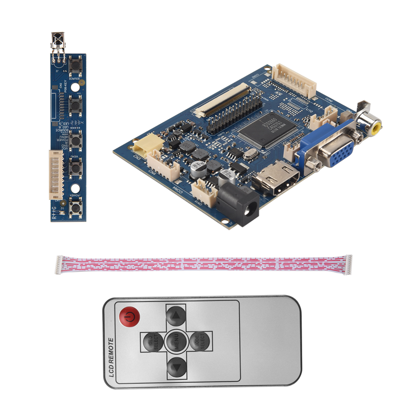 AA08-7 Inch 1024X600 Lcd-scher - Pi Display recensie en prijs