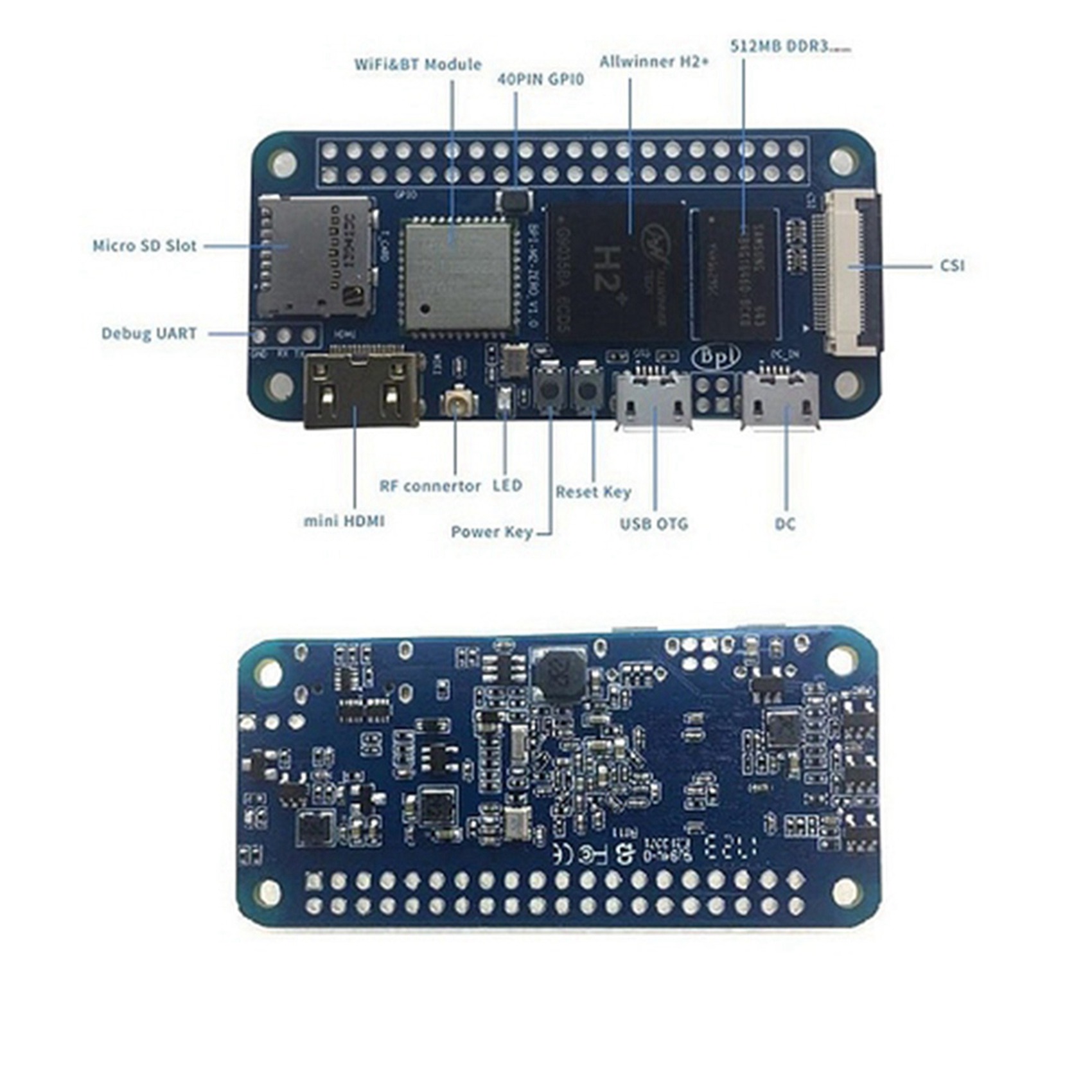 B29C-5X, nieuw, voor Banana Pi - Pi Zero recensie en prijs