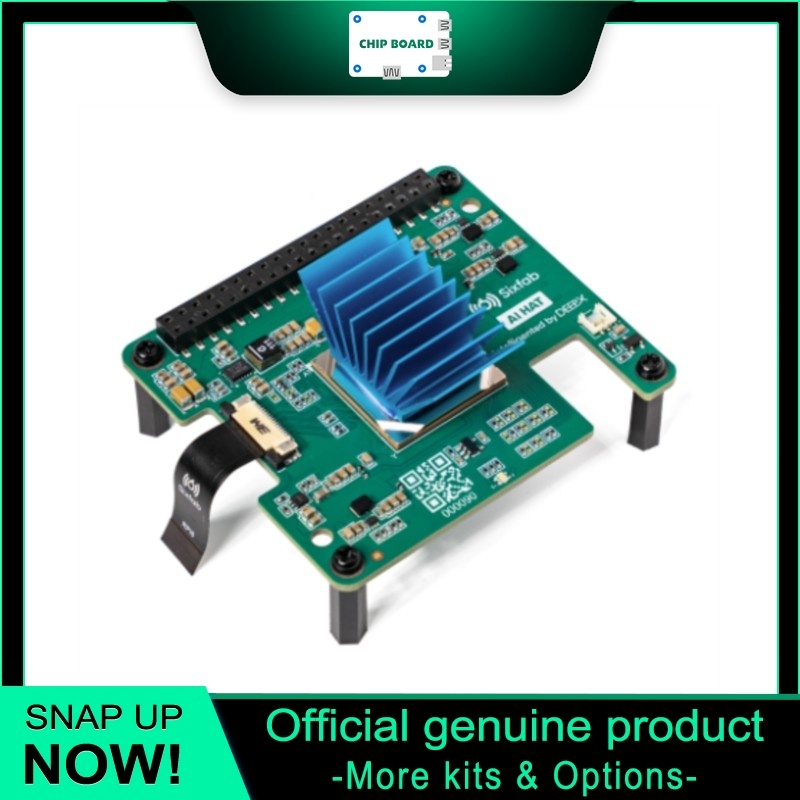 Sixfab AI HAT+ Raspberry Pi 5, - Raspberry Pi 5 recensie en prijs