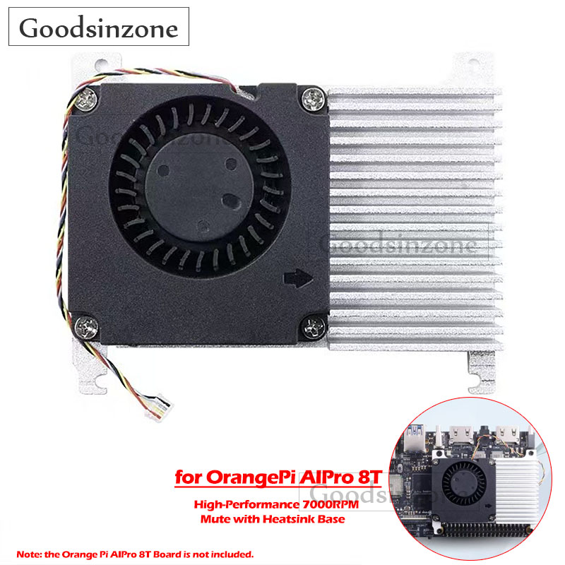 Koelventilator met koellichaam - Pi Power Supply recensie en prijs