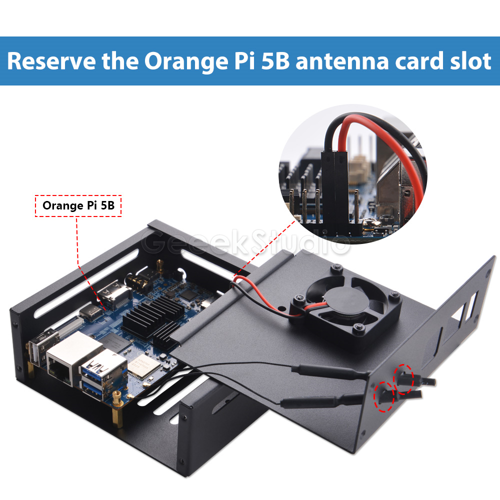 Oranje Pi 5/5b Metalen Bescher - Pi Cooler recensie en prijs