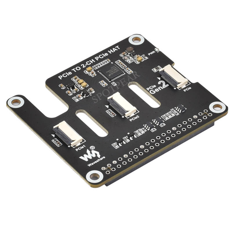 Raspberry Pi 5 PCIe naar 2-CH  - Pi Cooler recensie en prijs