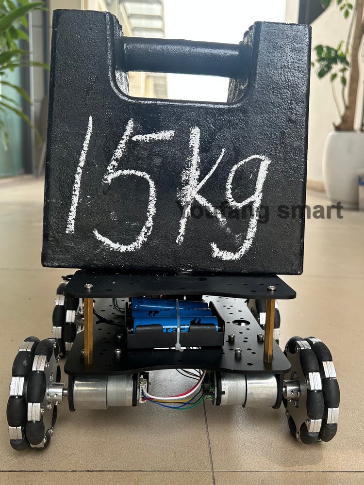 15 kg laadvermogen 4WD 80 mm M - Raspberry Pi Kit recensie en prijs