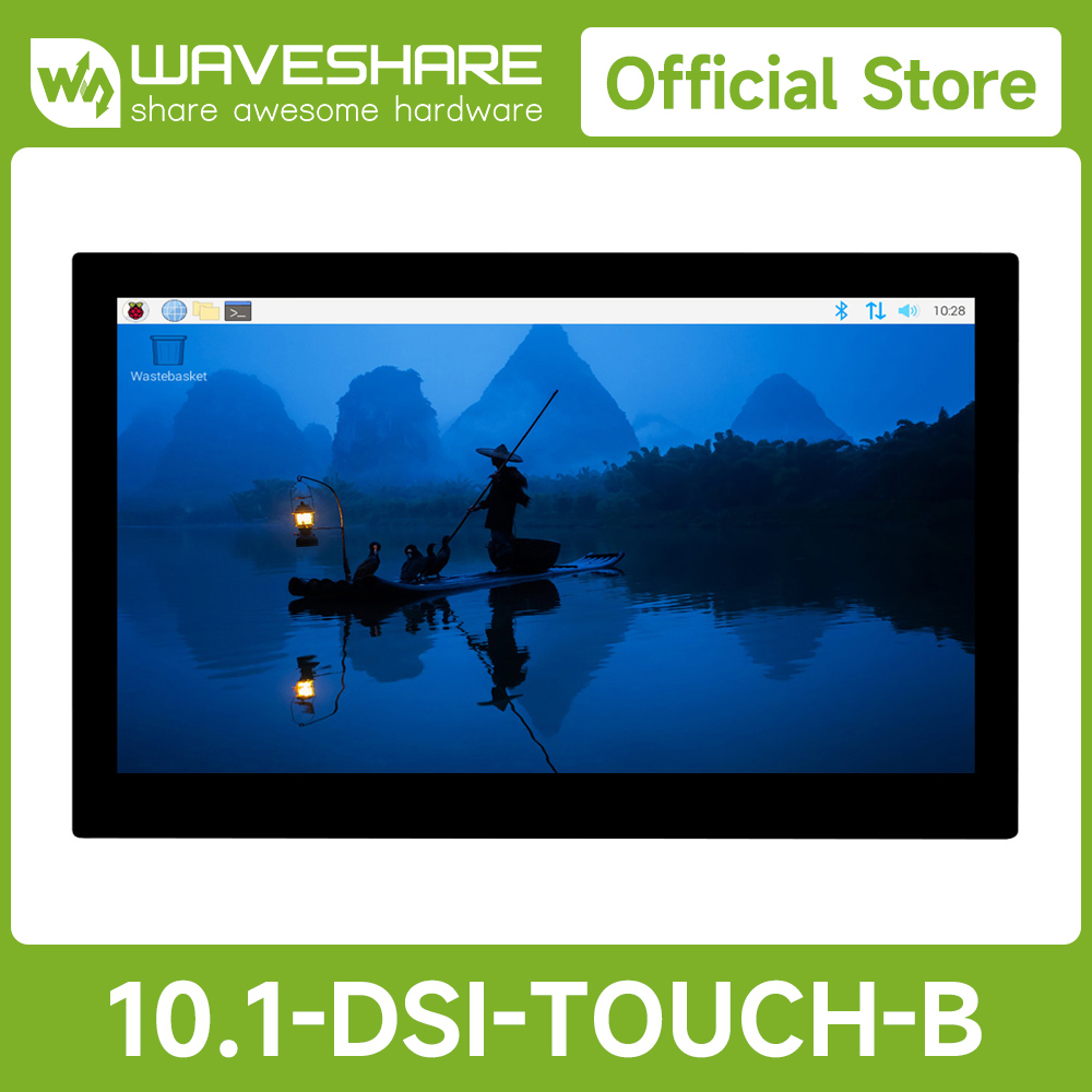 10,1 inch DSI capacitief aanra - Pi Display recensie en prijs