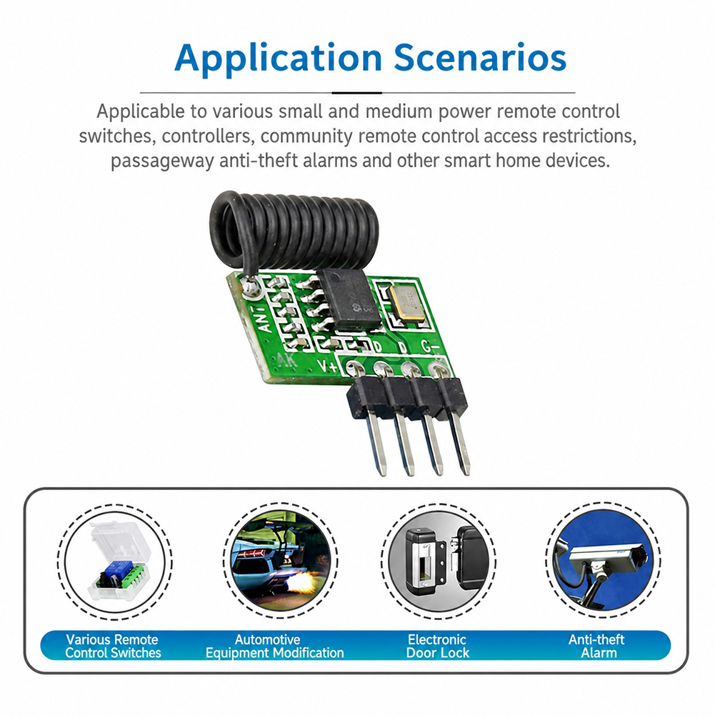 315 MHz/433 MHz Superheterodyn - Arduino Kit recensie en prijs