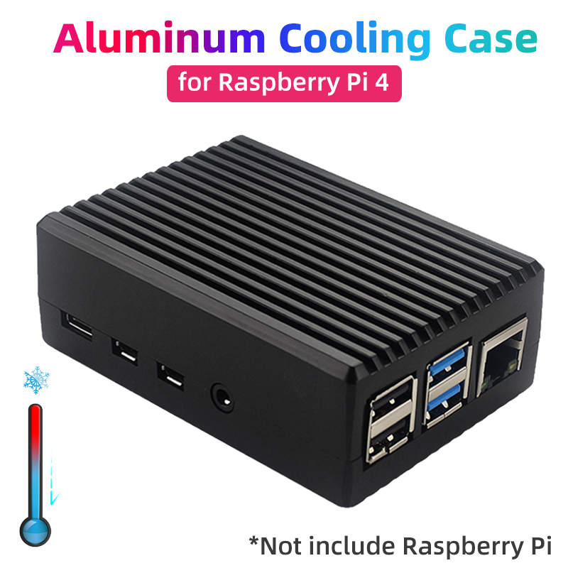 Raspberry Pi 4 aluminium behui - Pi 4 Case recensie en prijs