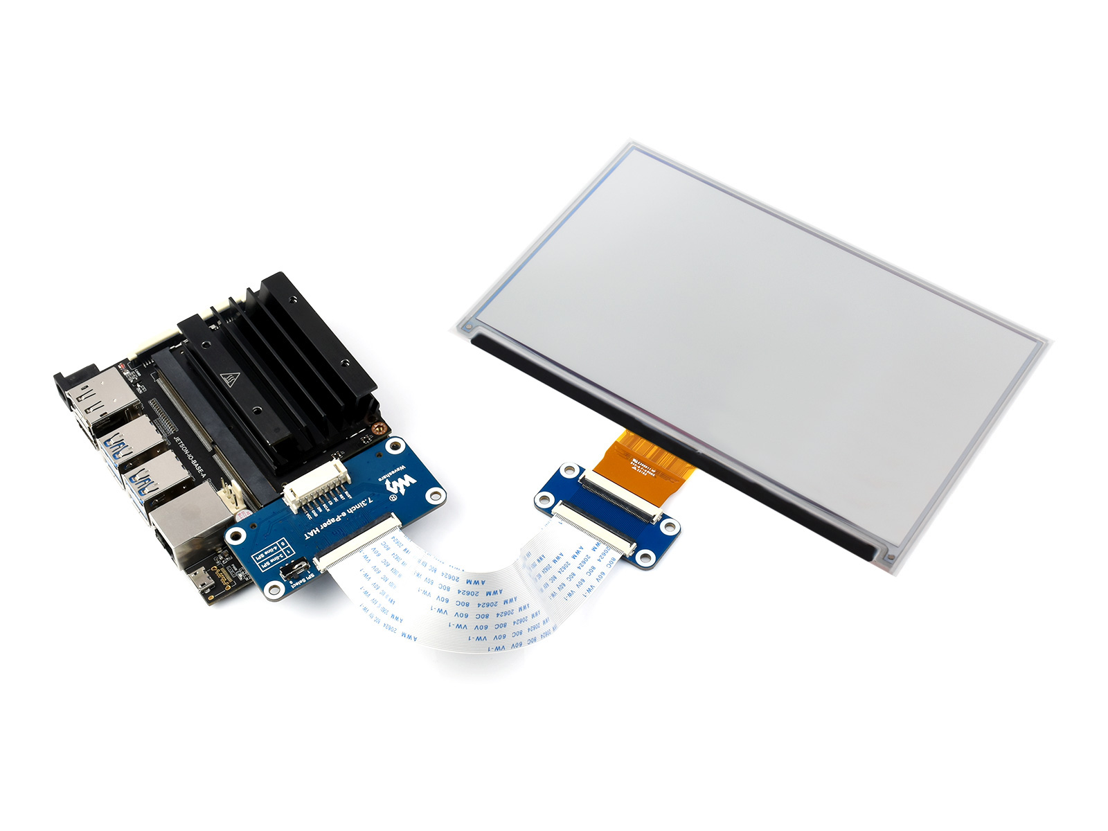 Waveshare 7,3 inch 6-kleuren E - Pi Display recensie en prijs