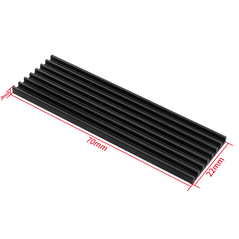 M.2 SSD Heatsink Aluminium Rad - Pi Cooler recensie en prijs